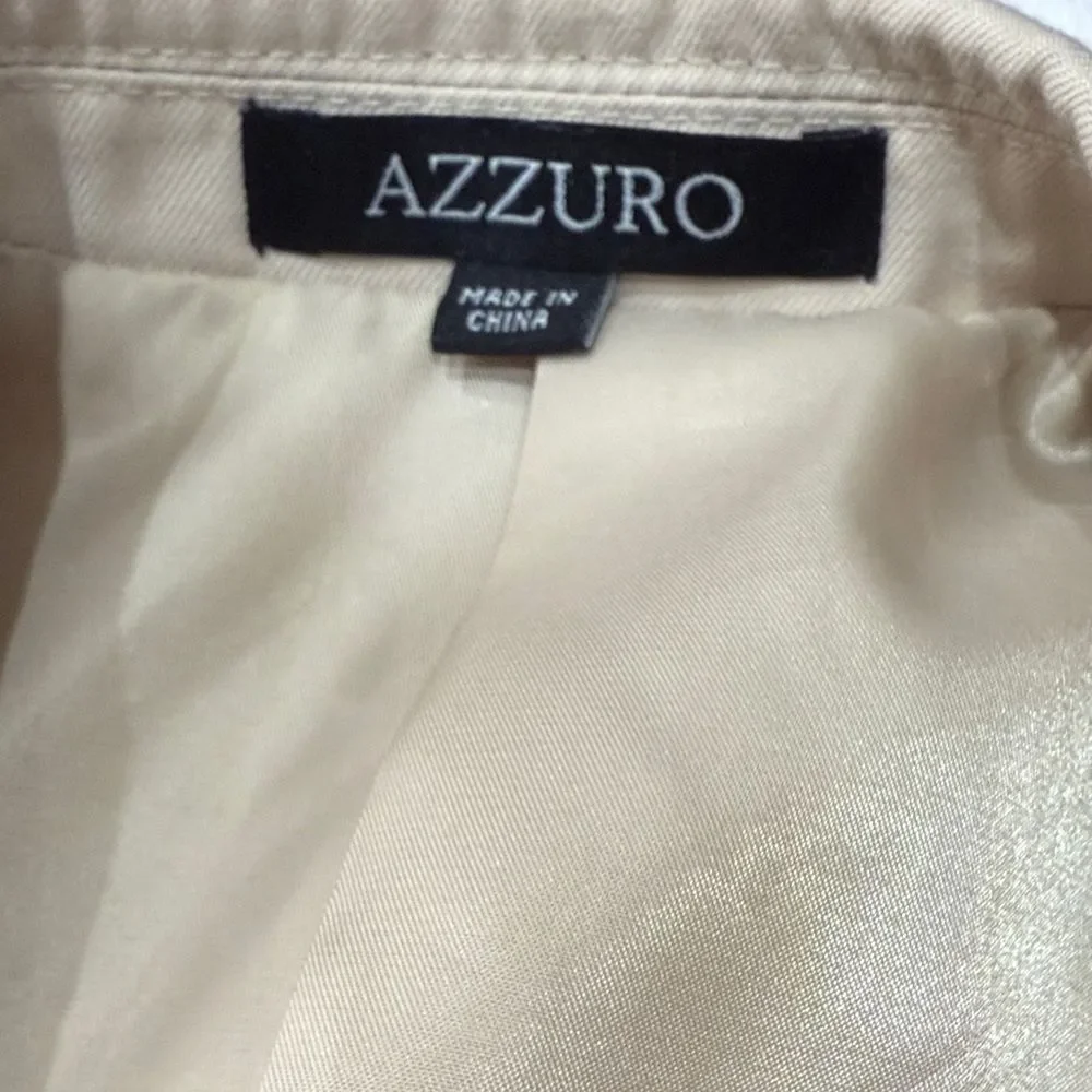 Azzuro Men's Tan Blazer Size 36S/30